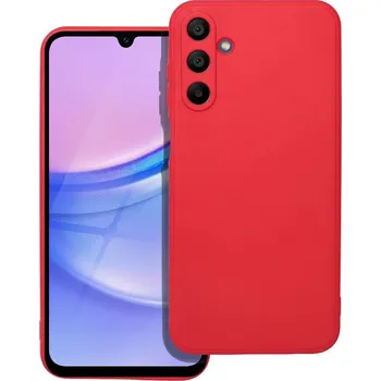 Pouzdro na mobilní telefon OEM Pouzdro Forcell SOFT SAMSUNG Galaxy A15 5G červené