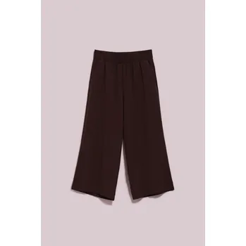 Dámské kalhoty DÁMSKÉ KALHOTY L-SP-4030 D.DUB Moodo černá | bílá | hnědá 2333250