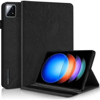 Pouzdro na tablet VSECHNONAMOBIL 74082 ART TREE Zaklápěcí pouzdro pro Xiaomi Pad 6S Pro černé