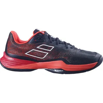 Pánská sportovní obuv Babolat Jet Mach 3 All Court Men Black/Poppy Red - 42,5