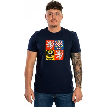 Pánské tričko Tričko Kappa Logo Kafersck Statní Znak Navy 3XL