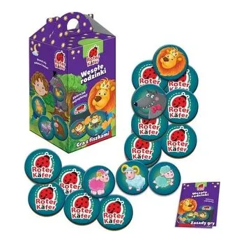 Cizojazyčná kniha Wesołe rodzinki gra edukacyjna