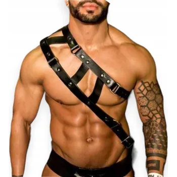 LOLO kožený pás na hrudník