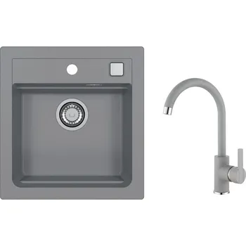 Granitový dřez Alveus SET ALVEUS ATROX 20 / 81 + BATERIE TONIA 81 SETA22093