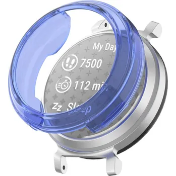 VSECHNONAMOBIL 74237 TPU HALF COVER Kryt pro Garmin Lily 2 modrý