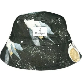 Kojenecká čepice Mimilove Bavlněný klobouček vel. 1-3 roky Vesmír