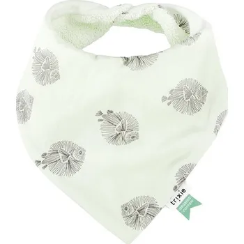 Bryndák Trixie Bryndák šátek - bílý, rybky