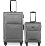 EPIC Sada kufrů Dynamo 4X4 Steel Grey 2-set S+L