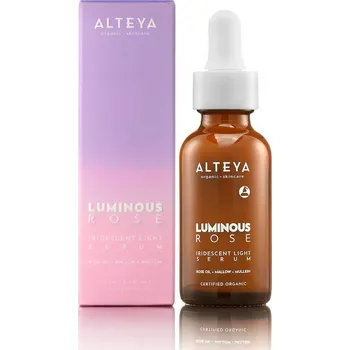 Pleťové sérum Širokospektrálně rozjasňující sérum Luminous Rose Alteya Organics 30ml