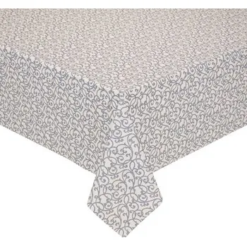 ubrus Ubrus na stůl modrošedý 130 x 160 cm