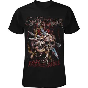 Pánské tričko Tričko metal pánské Six Feet Under - Knife thru the Skull - ART WORX - 711913-001 - 4XL