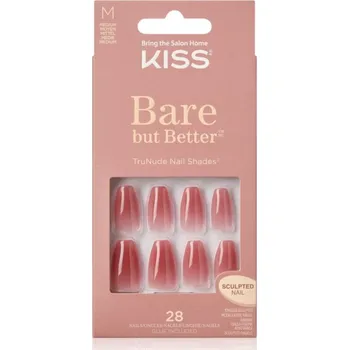 KISS Bare But Better Medium umělé nehty 28 ks