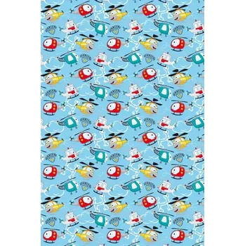 Balící papír BP1 667 - Balící papír 70x100 dárkový VRTULNÍK