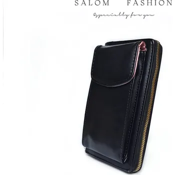 Kabelka s peněženkou na mobil 333-S27 Barvy: Černá