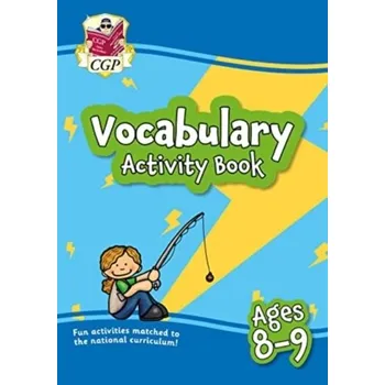 Cizí jazyk Vocabulary Activity Book for Ages 8-9 - CGP Books