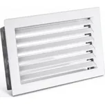 Karl, ventilační mřížka STYLE, pevná, bílá 220 x 220 mm