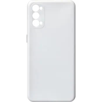Pouzdro na mobilní telefon CVK Kryt bílý na Oppo Reno 4 5G