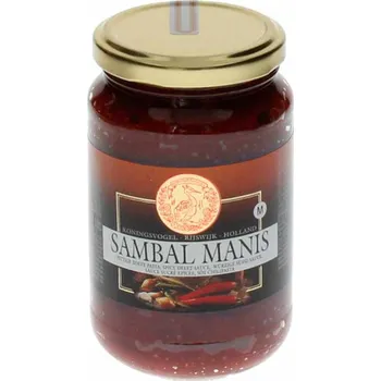 Omáčka Köningsvogel Sambal Manis 375g DMT 2026-01-05