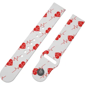 Příslušenství k chytrým hodinkám Strapido EKG PUZZLE řemínek 20 mm