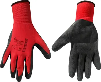 Pracovní rukavice Geko G73533 červené