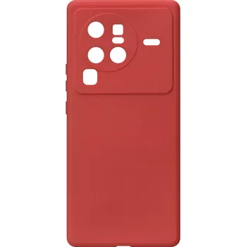 Pouzdro na mobilní telefon CVK Kryt červený na Vivo X80 Pro
