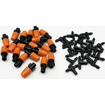 Zavlažovač Nastavitelný závlahový systém s rozprašovačem pro skleníky, až 100ks - 3cestná tryska 20KS