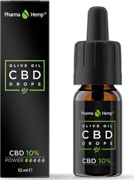 CBD PharmaHemp CBD Drops Olive Oil 10 % 1000 mg 10 ml