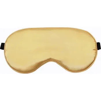 Pleťová maska Spací maska na oči z imitovaného hedvábí - Zlato