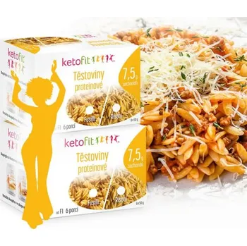 Keto dieta 1+1 Proteinové těstoviny Keto Risoni Ketofit 12 porcí, 600 g