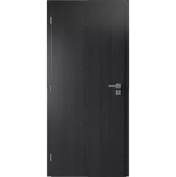 Interiérové dveře SOLODOOR Dveře Klasik plné dub dark grey solo struktur, 90P