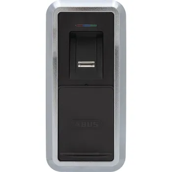 Zámek na kolo Abus Scanner otisku prstu HomeTec Bluetooth - stříbrný