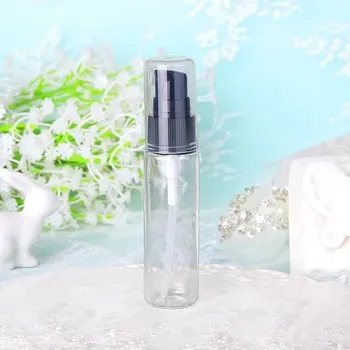 Cestovní lahvička na kosmetiku s pumpičkou - Černá,30 ml