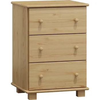 Komoda Max-i Komoda ze dřeva SVENDSEN NORE Zvolte barvu:: bezbarvý lak, Hloubka: 42 cm, Šířka: 55 cm