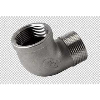 Vodovodní potrubí Koleno 90° M/F, 1.4408, 90 st., BSP, 3"