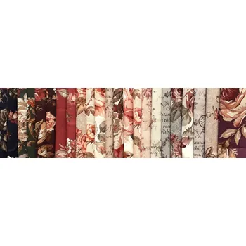 Quilt Gate balíček japonské růže 2460 bavlněné látky