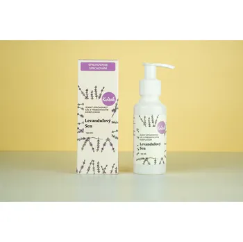 Sprchový gel Kvítok Jemný sprchový gel s prebiotickým komplexem – Levandulový Sen 100ml