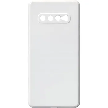 Pouzdro na mobilní telefon CVK Kryt bílý na Samsung Galaxy S10 Plus