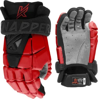 Knapper AK7 SR Senior hokejové rukavice červené 13"