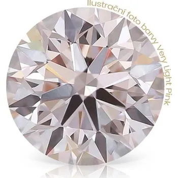 Drahý kámen Růžový diamant 0.50ct Very Light Pink/SI2 s GIA certifikátem