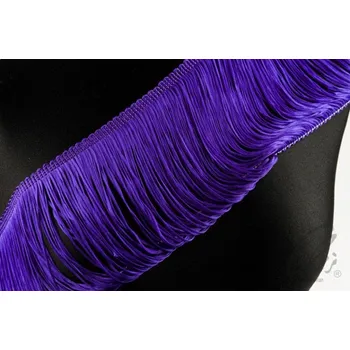 Dámský kostýmek EU Třásně neelastické PURPLE délka 15 cm