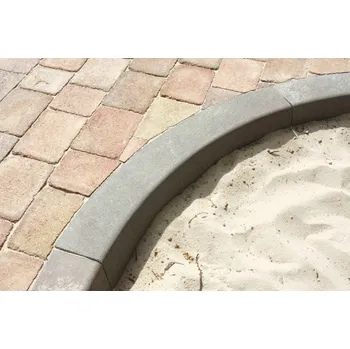 Zahradní obrubník BEST Silniční obrubník MONO II Poloměr 1 VNITŘÍ přírodní