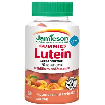 Jamieson Lutein s borůvkami a zeaxantinem 60 pastilek