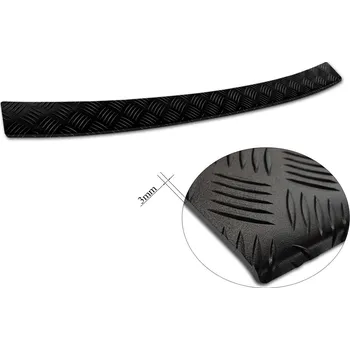 Lišta karosérie Ochranná lišta zadního nárazníku Volvo V60 II, 2018- , Cross Country, Mat Black (AV240212)