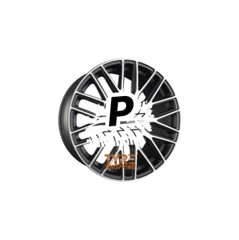 Disk MB-DESIGN KV4 Schwarz Matt Lackiert Front Poliert 9.00 x 20 ET 42.00 5x120