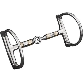 Udidlo pro koně Westernové udidlo D WEAVER 5" Roller Mouth