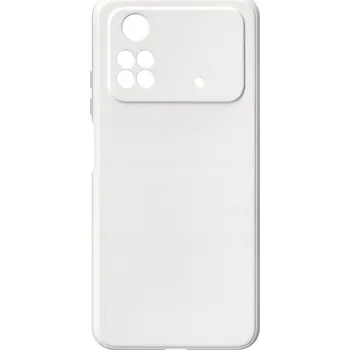 Pouzdro na mobilní telefon CVK Kryt bílý na Xiaomi Poco M4 Pro 4G