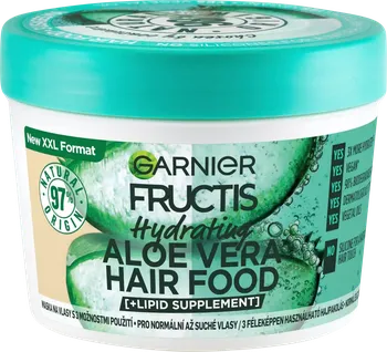 Vlasová regenerace Garnier Fructis Aloe Vera Hair Food 400 ml
