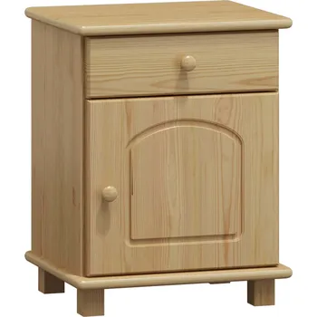 Noční stolek Max-i Noční stolek ze dřeva SANDVIK NORE Zvolte barvu:: bezbarvý lak