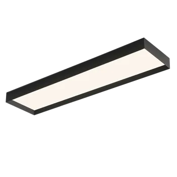 ACB Iluminacion Stropní LED svítidlo MUNICH, š. 120 cm, 55W, CRI90 Barva: Černá, Teplota světla: 4000K - denní bílá, Stmívání, řízení: Casambi