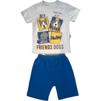 Chlapecká souprava tričko a kraťasy DOGS 86